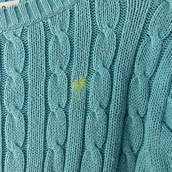 Lilly Pulitzer Palm Tree Sweater - Picture 2 of 4